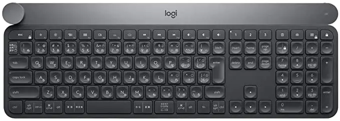 ロジクール キーボード ワイヤレス 無線 KX1000s bluetooth CRAFT Unifying Windows Mac ワイヤレスキーボード 薄型 KX1000 国内正規品