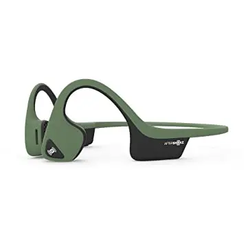 【正規輸入品】AfterShokz TREKZ AIR 骨伝導ワイヤレスヘッドホン フォレストグリーン 30g AFT-EP-000006