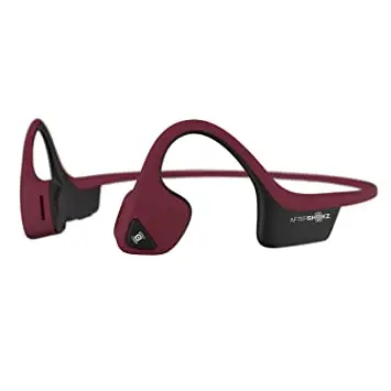 【正規輸入品】AfterShokz TREKZ AIR 骨伝導ワイヤレスヘッドホン キャニオンレッド 30g AFT-EP-000008